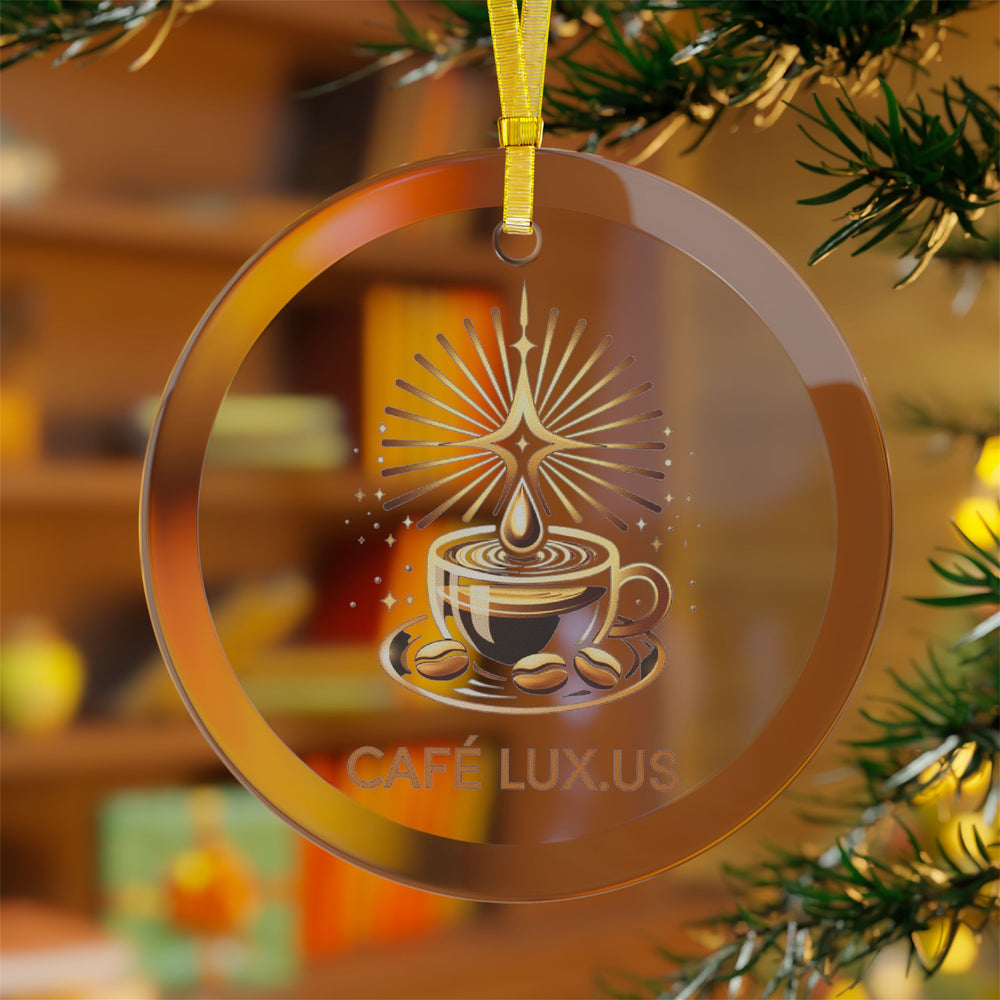 
                      
                        Café Lux Glass Ornaments
                      
                    