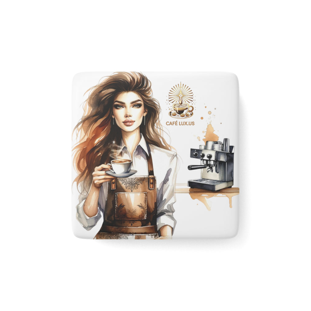 Café Lux Collection Porcelain Magnet - 