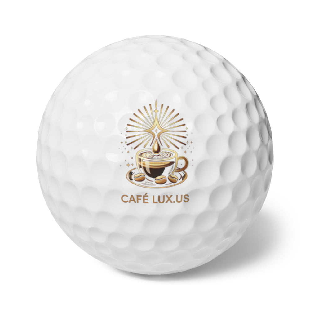 Café Lux Golf Balls (Pack of 6pcs) Elevate Your Game with Every Swing