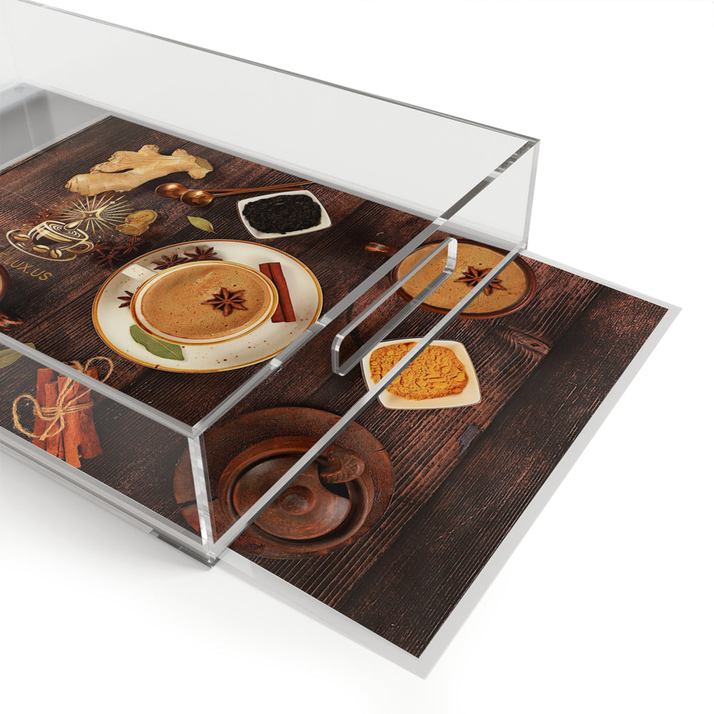 
                      
                        Café Lux Masala Chai Tea Acrylic Serving Tray
                      
                    