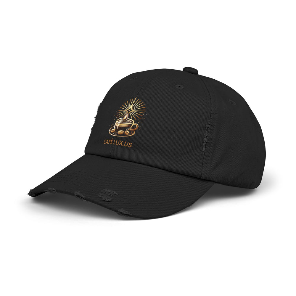 
                      
                        Café Lux Vintage Style Unisex Distressed Cap
                      
                    