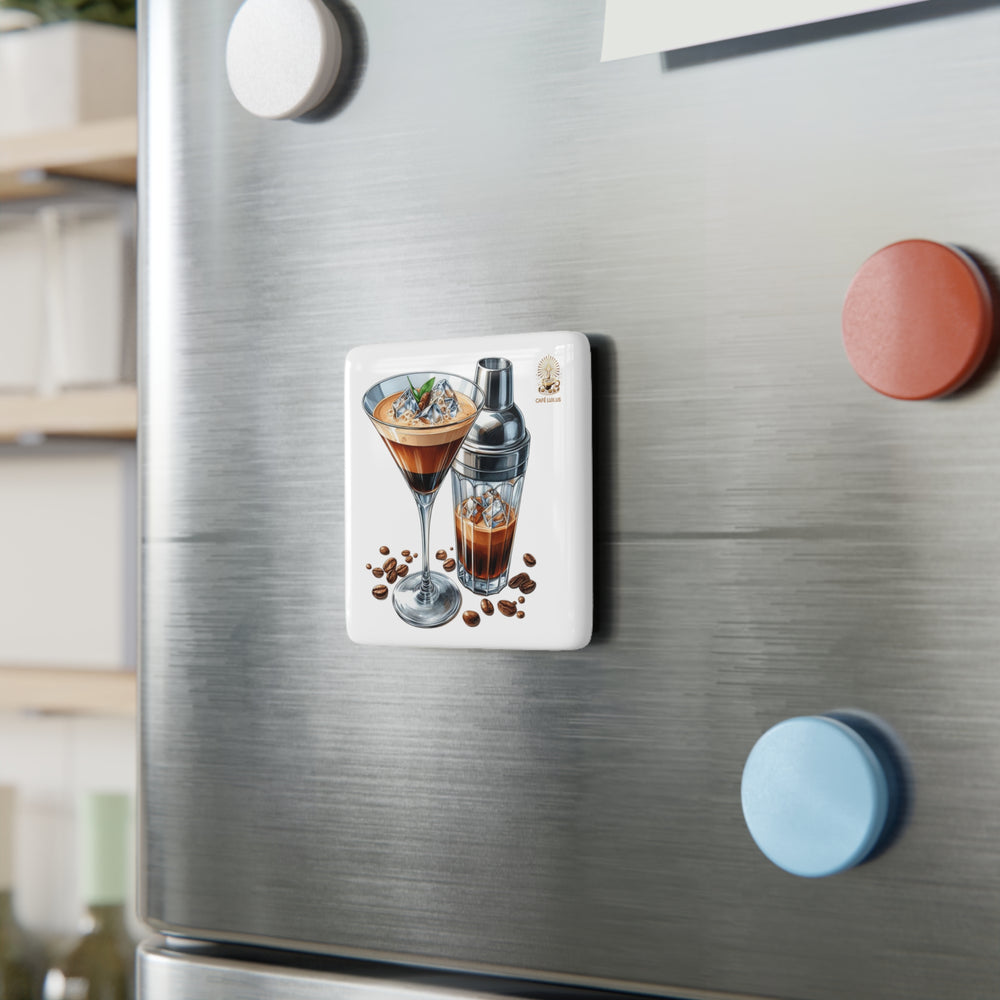 
                      
                        Café Lux Collection Porcelain Magnet - "Peppermint Espresso Martini"
                      
                    