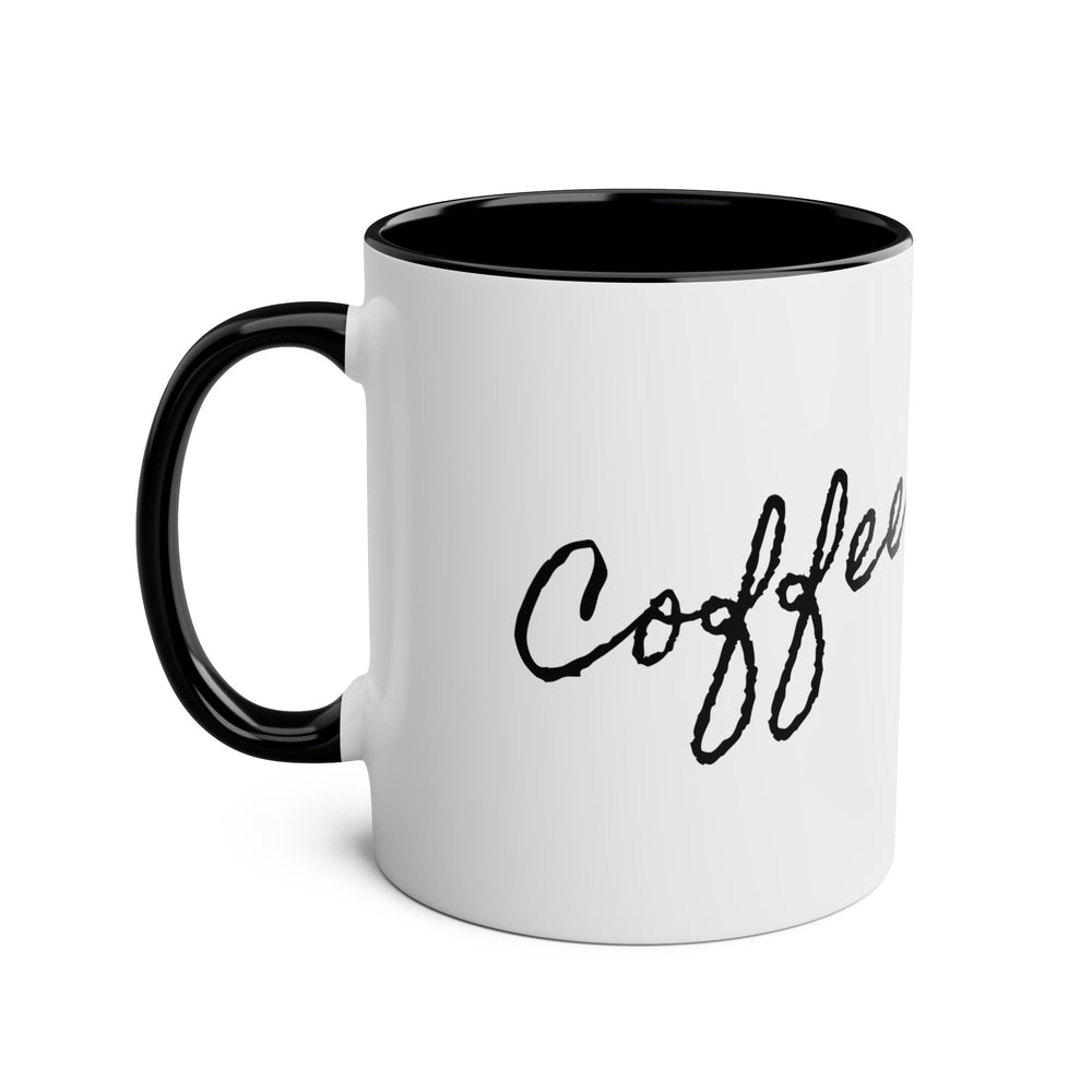 
                      
                        Café Lux- " the quiet architect of big ideas. "-Two -Tone Coffee Mugs, 11oz
                      
                    