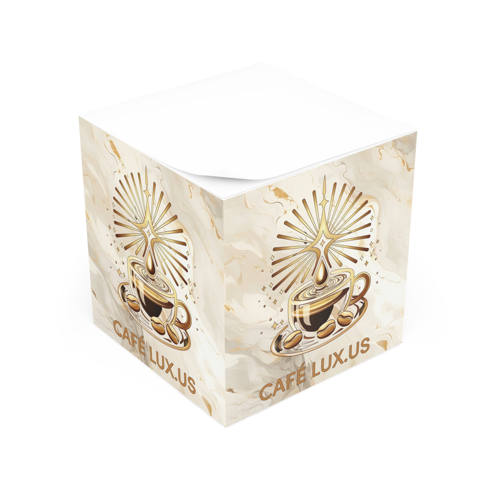 
                      
                        Café Lux Note Cube
                      
                    