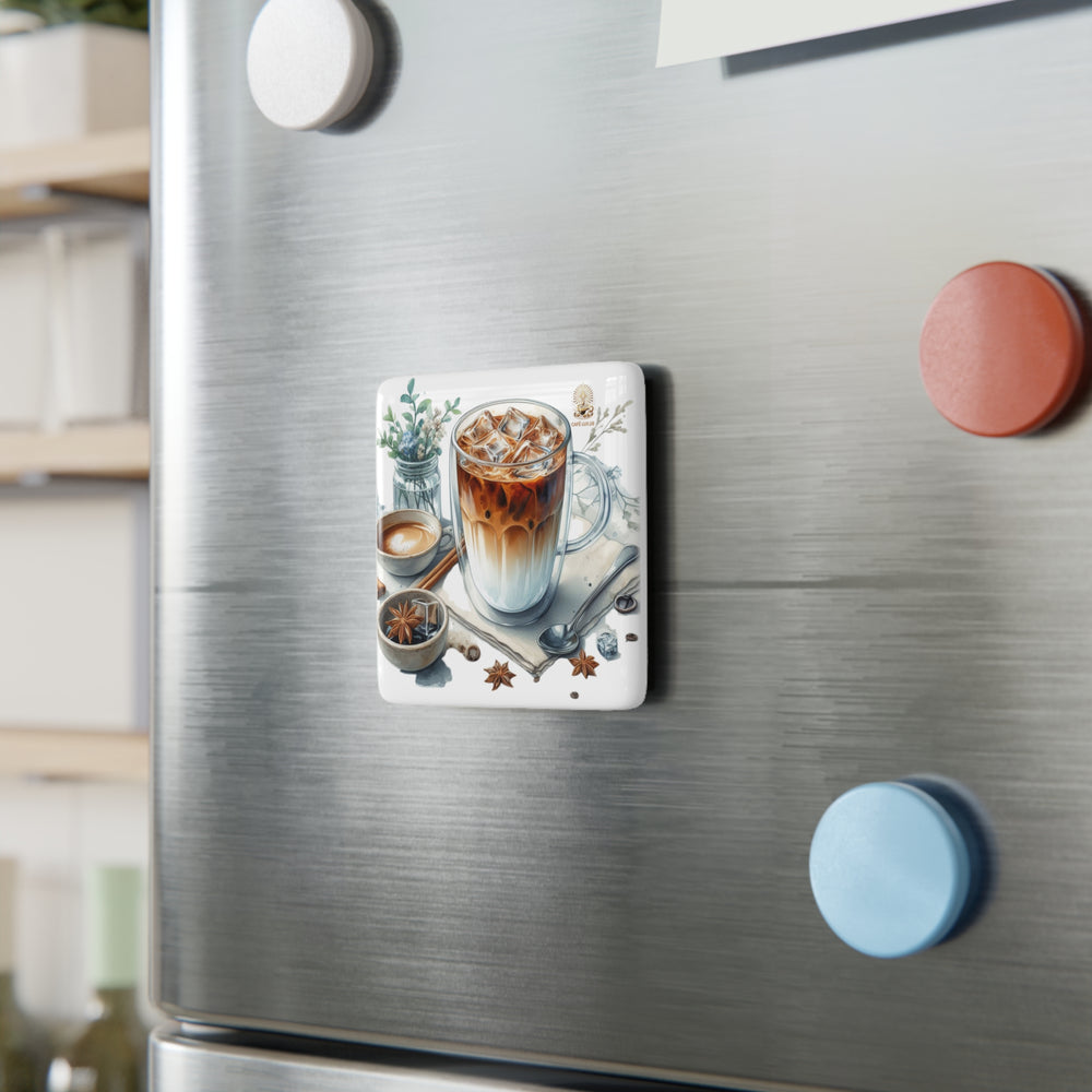 
                      
                        Café Lux Collection Porcelain Magnet - "Iced Chai Latte"
                      
                    