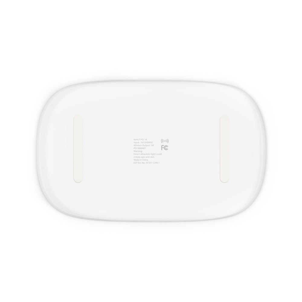 
                      
                        Café Lux UV Phone Sanitizer and Wireless Charging Pad
                      
                    