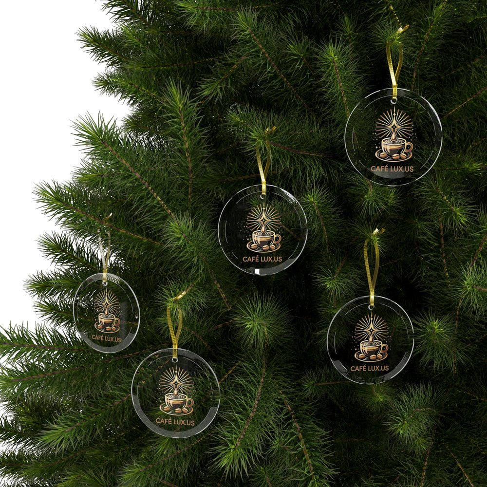 
                      
                        Café Lux Glass Ornaments
                      
                    