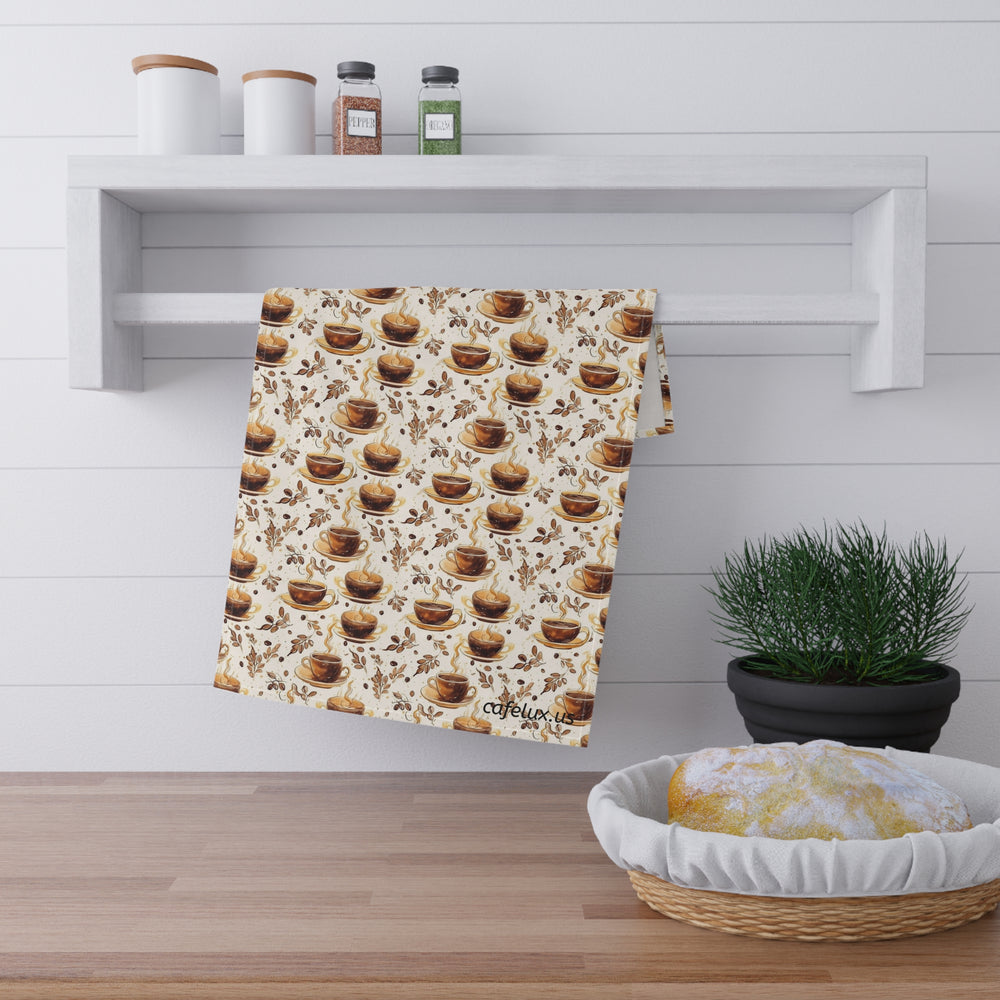 
                      
                        Café Lux Steamy Hot Coffee Tea Cups Towels (cotton, poly)
                      
                    